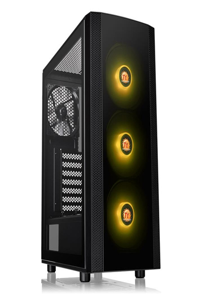 Thermaltake Versa J25 TG RGB Midi Tower PC Case - CA-1L8-00M1WN-01