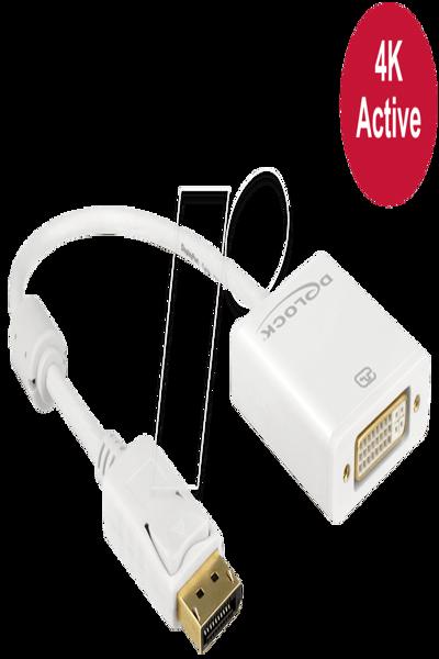 Delock DisplayPort till DVI-adapter - 62600