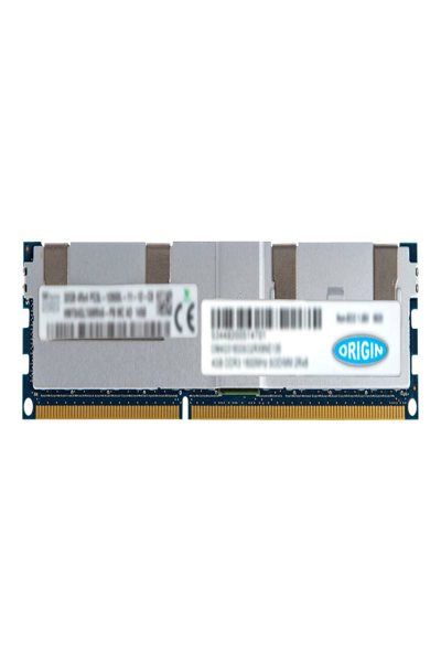 Origin Storage 32GB DDR3 1333MHz LRDIMM 4Rx4 ECC 1.35V - 32 GB - 1 x 32 GB - DDR3 - 1333 MHz - 240-pin DIMM - Green