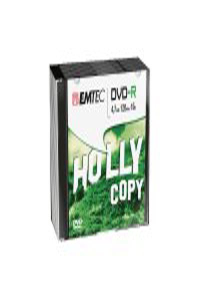 EMTEC ECOVR471016SL - 4,7 Go - DVD-R - 10 pièce(s) - 120 min - Argent - 16x