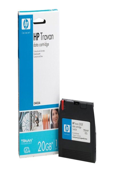 HPE 20GB Blank Data Tape: Tape Cartridge - C4435A