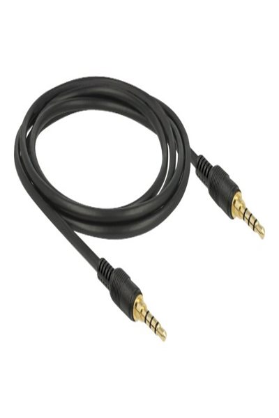 Delock 85598 - 3.5mm Male to 3.5mm Male Audio Cable - 2 m - Black - 85598