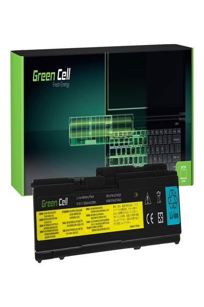 Green Cell Laptop battery (equivalent to: Lenovo 42T4522) - LE68