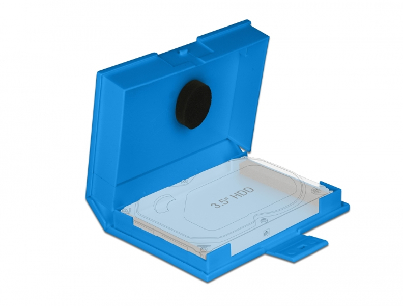 Delock Hard disk drive protective housing - 18373