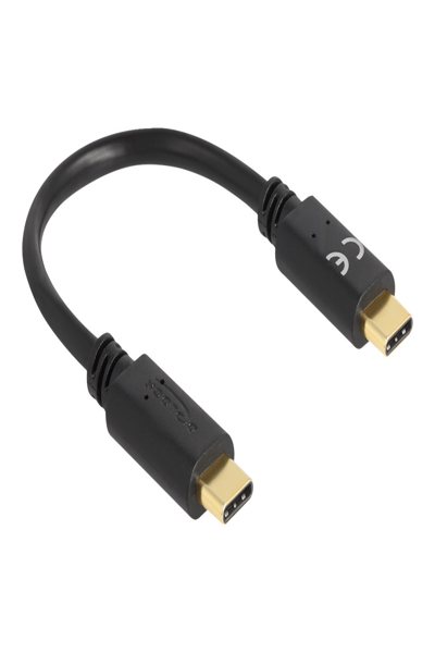 Delock USB-kabel - 24-stifts USB-C (hane) till 24-stifts USB-C (hane) - 85356