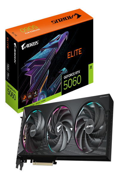 Gigabyte AORUS GeForce RTX 5060 ELITE 8 Go