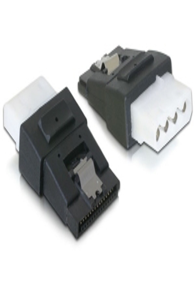 Delock Power cable - SATA power (M) to 4 PIN internal power (F) - 65046