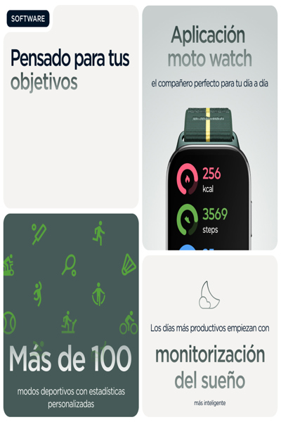 Motorola Solutions Watch Fit green - PG38C07182