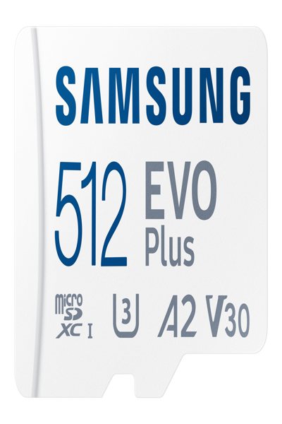 Samsung EVO Plus MB-MC512KA - Flash memory card (microSDXC to SD adapter included)