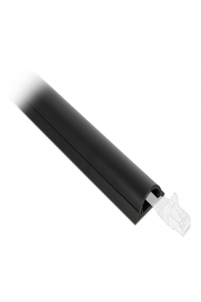 Delock Cable duct - 1 m - black - 20711