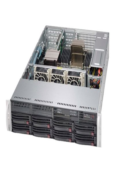 Supermicro SC825 TQC-600WB - Montage en rack