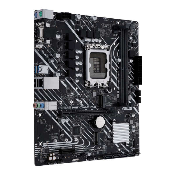 ASUS PRIME H610M-E D4-CSM Moderkort Micro ATX - 90MB19N0-M0EAYC