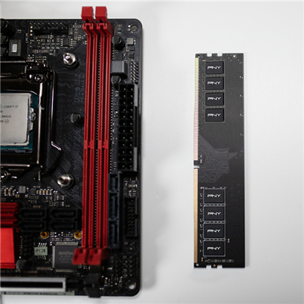 PNY Performance - 4 Go - 1 x 4 Go - DDR4 - 2666 MHz - MD4GSD42666