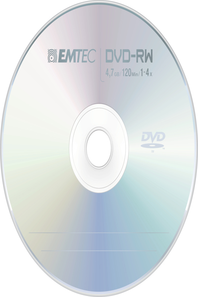 EMTEC ECOVRW47104CB - DVD-RW - Cakebox - 10 pc(s) - 4.7 GB - ECOVRW47104CB
