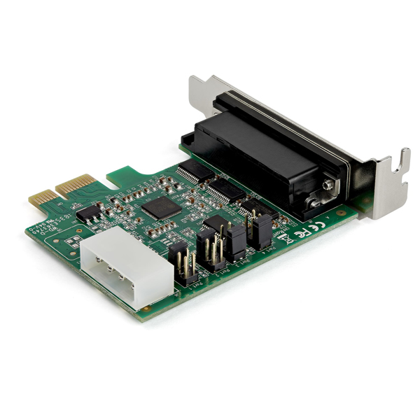 StarTech 4 Port PCIe RS232 Serial Adapter Card 16950 - PEX4S953LP