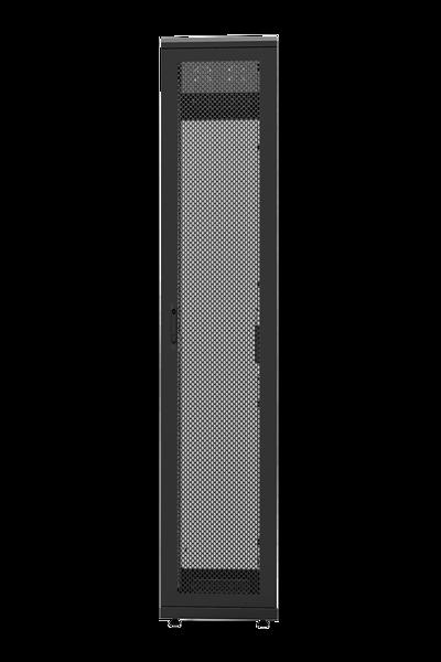 LogiLink 19" Standing Server Cabinet - Freestanding rack - 42U - 1500 kg - Key lock - 119 kg - Black - S42S61B
