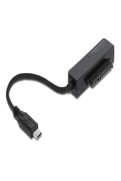 Delock USB Typ-C till SATA-omvandlare med 2,5" skyddshölje - 64084