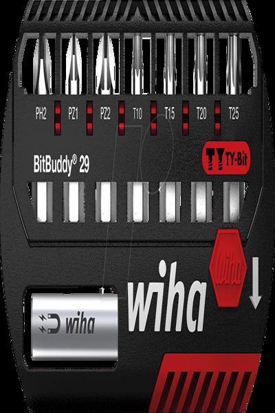 Wiha BitBuddy TY Bit Set SB 7945TY-904 - Set professionnel de 8 pièces
