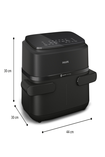 Philips 1000 series NA150/00 fryer Double 7.1 L Hot air Black
