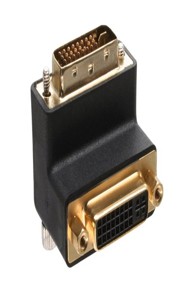 InLine DVI-I Adapter 90° Angled - 17781W