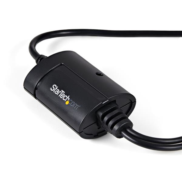 StarTech 2 port FTDI USB to serial RS232 adapter - USB to RS-232 Cable - Serial Adapter - USB - RS-232 x 2 - Black (ICUSB2322F) - ICUSB2322F