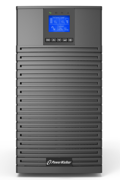 PowerWalker VFI 3000 ICT IoT - Double-conversion (Online) - 3 kVA - 3000 W - Pure sine - 160 V - 300 V - 10122195