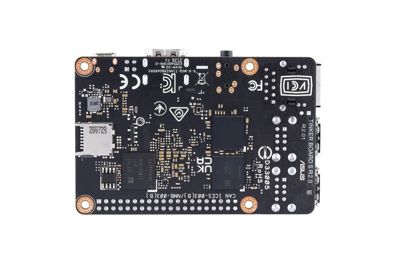 ASUS Tinker Board R2.0 Single Board Computer RK3288-CG.W - 90ME03D1-M0EAY0