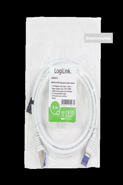 Câble LogiLink C6A081S 7,5 m Cat6a S/FTP RJ-45 vers RJ-45