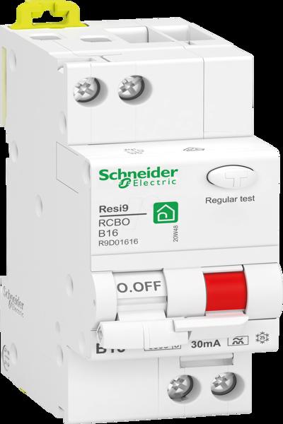 Interrupteur Schneider Electric R9D01616 FI/LS 1P+N 16A type A