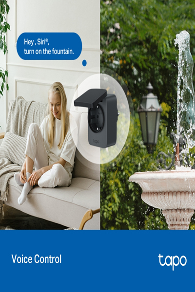 TP-LINK TAPO P410M Smart WiFi Outdoor Plug - TAPO P410M