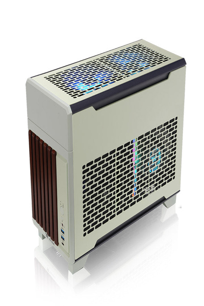 THERMALTAKE TR100 WS LIGHT GREEN WOOD & STEEL TOWER - CA-11A-00SENN-WS