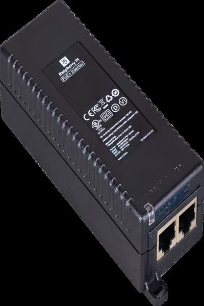 Injecteur PoE Raspberry Pi 10 100 1000 Mbit/s IEEE 802.3af 12,95 W 802.3at 25,5