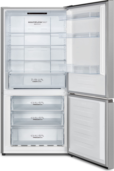Gorenje NRK6182PS4 Fridge-Freezer 292 L E Grey - 20002937