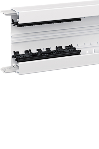 Cache-câbles Hager BRN6513019016 Noir Blanc 2 m