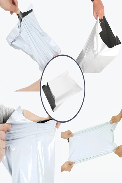 Extralink 017 Blanc C3 350 x 460 Sachets aluminium, 50 pièces