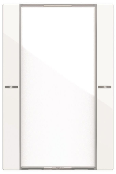 GIRA 577103 Kit de bascule 1f BSF Capteur de clé.4 Système 55 clair/blanc pur