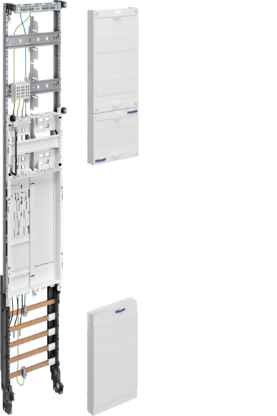 Tableau complet Hager ZH3EL27N KF 1ZP 1RES eHZ DSS H 1050mm