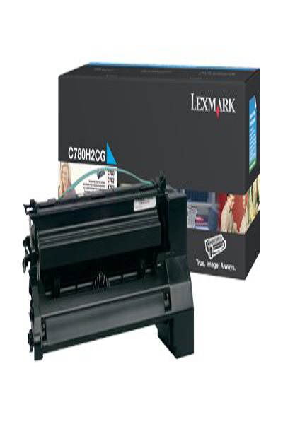 Lexmark C780H2CG - 10000 pages - Cyan - 1 pc(s)