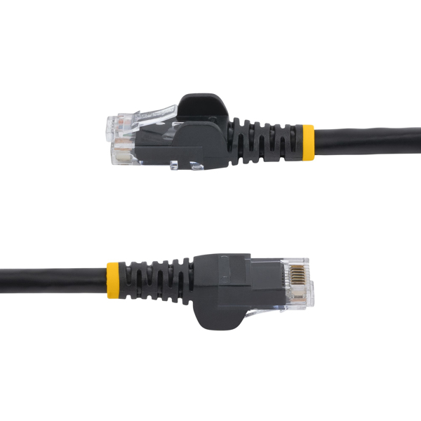 StarTech Cat5e Ethernet Patch Cable with Snagless RJ45 Connectors - 10 m - Black - 10 m - Cat5e - U/UTP (UTP) - RJ-45 - RJ-45 - Black - 45PAT10MBK