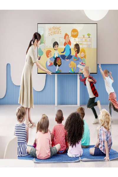 Techly EFB Techly Motorisierte TV Halterung 139.7cm 55Zoll - 254cm 100Zoll einstellbare