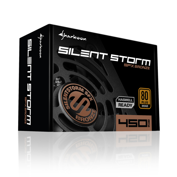 Sharkoon SilentStorm SFX 450 brons - 4044951016402