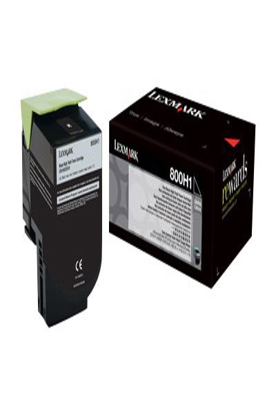 Lexmark 800H1 - High Yield - black - 80C0H10