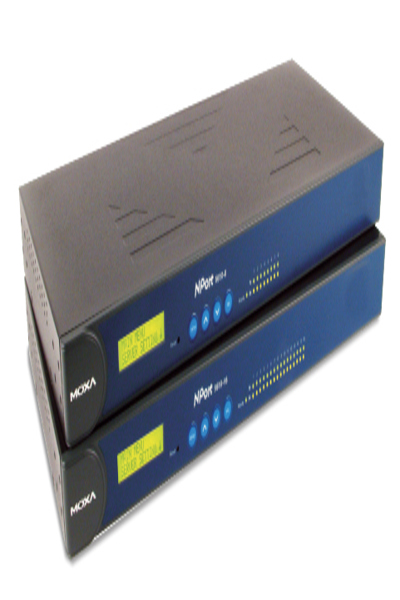 Moxa device server 10/100M Ethernet RS-232/422/485 - Fiber Optic - 1 Gbps