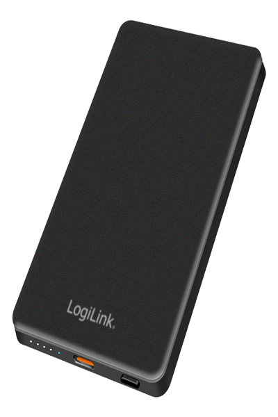 LogiLink PA0352 - Powerbank LiPo MagSafe 15 W USB-C PD schwarz - PA0352