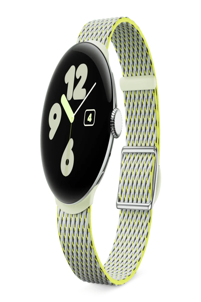 Google Pixel Watch 3 45mm Woven Band Lemongr - GA06137-WW