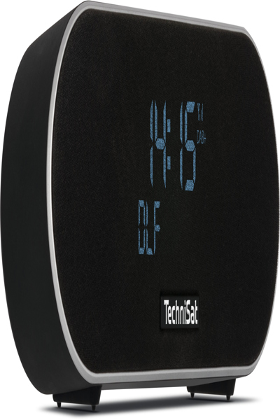 TechniSat TSAT DigitRadio 53 BT sw DAB+/UKW/Uhrenradio mit USB-Ladefunktion LCD D.