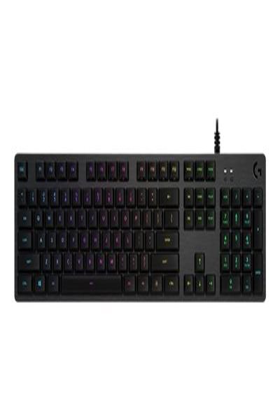 Logitech G G512 Carbon RGB Mechanical Gaming Keyboard - GX Blue (Clicky) - Wired - USB - Membrane - AZERTY - RGB LED - Carbon - 920-008940