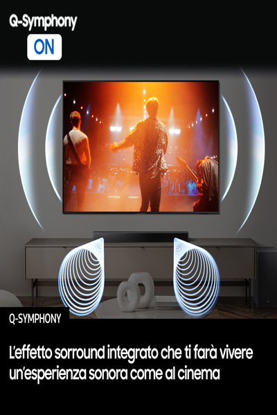SAMSUNG HW-B450F SOUNDBAR 2.1 W/ SUBWOOFER DOLBY 2.0
