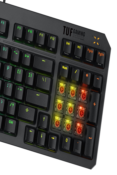 ASUS 90MP0390-BKUA01 Keyboard RA07 TUF Gaming K3 GEN II - 90MP0390-BKUA01
