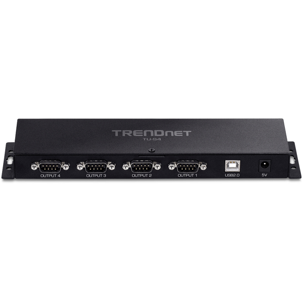TRENDnet TU-S4 USB to Serial Adapter 4 Port RS232 - TU-S4